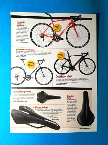 Clipping giornale bicicletta - giornale,