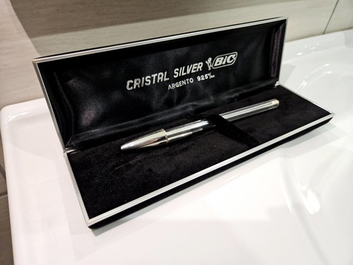 Penna bic cristal - penna, silver