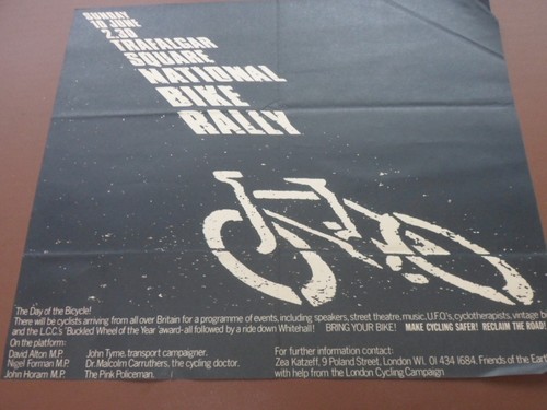 National bike rally poster - national,